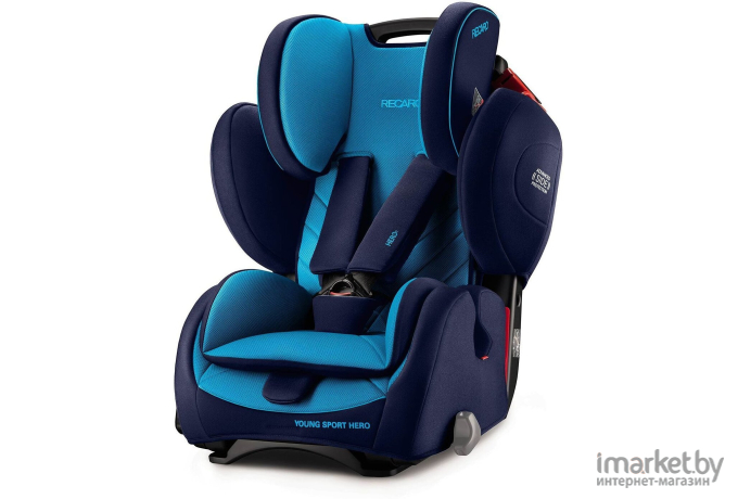 Автокресло RECARO Young Sport Hero (группа 1/2/3) Xenon Blue [88014190050]