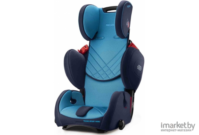 Автокресло RECARO Young Sport Hero (группа 1/2/3) Xenon Blue [88014190050]