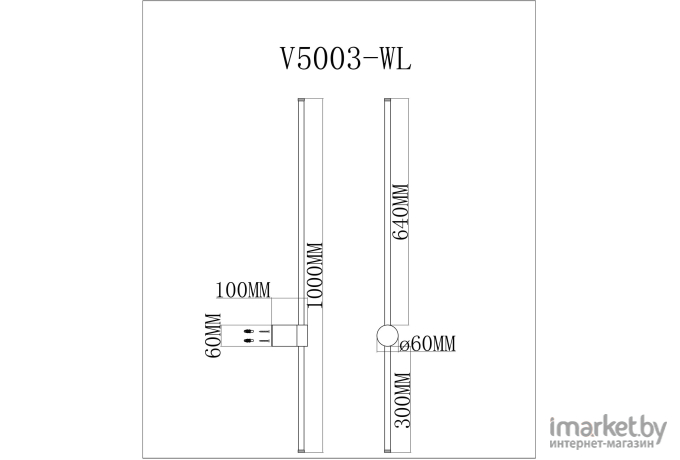 Бра Moderli Ricco [V5003-WL]