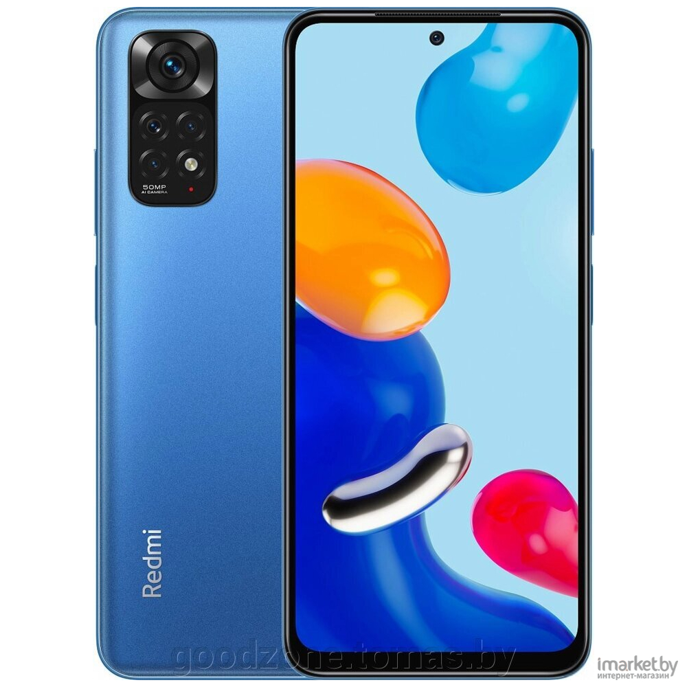 Мобильный телефон Xiaomi Redmi Note 11 4GB/128GB 2201117TG Twilight Blue в  каталоге | Цена | Доставка по РБ