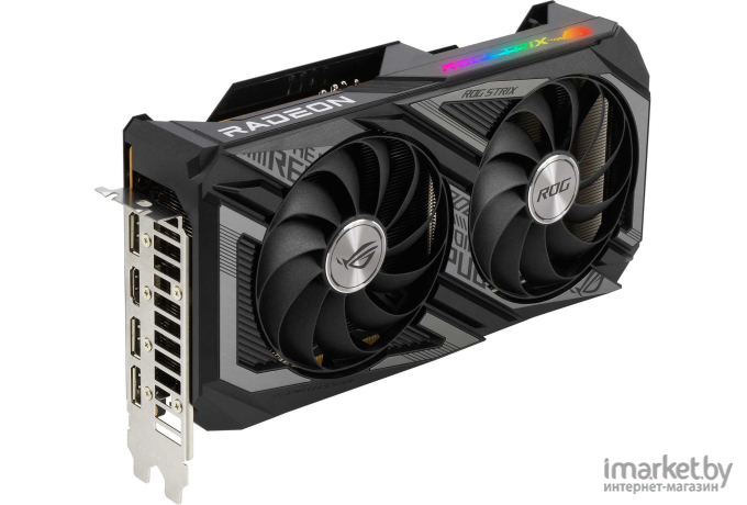 Видеокарта ASUS ROG-STRIX-RX6600XT-O8G-GAMING