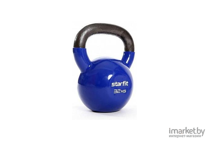 Гиря Starfit DB-401 32 кг темно-синий
