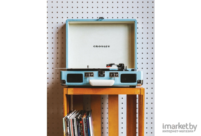 Виниловый проигрыватель Crosley Cruiser Plus Turquoise [CR8005F-TU4]