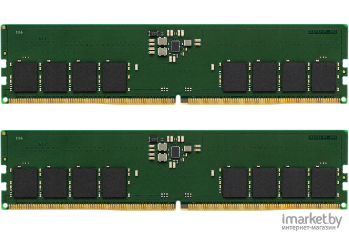 Оперативная память Kingston DIMM DDR5 32Gb  4800MHz [KVR48U40BS8K2-32]