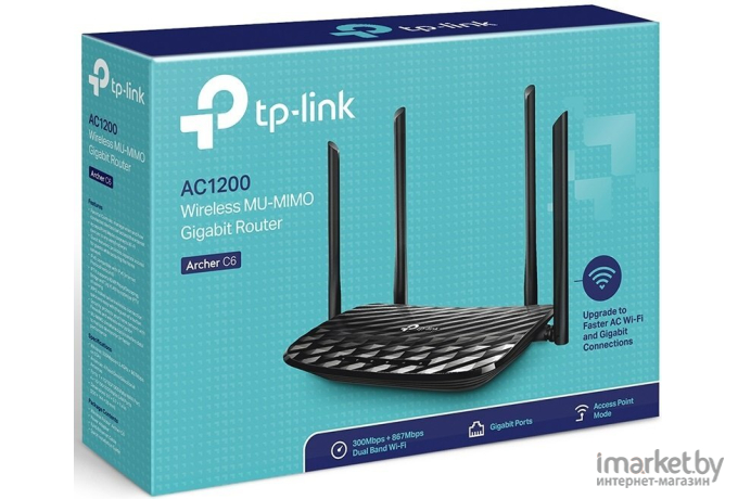 Беспроводной маршрутизатор TP-Link Archer C6 V2