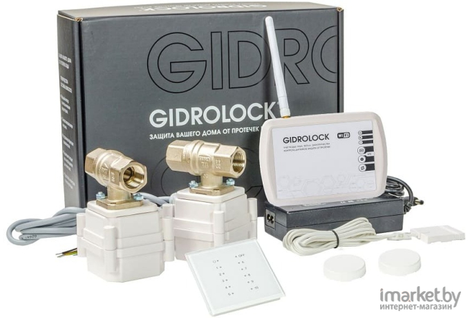 Система защиты от протечек Gidrolock Radio + Wifi 1/2 [37101021]