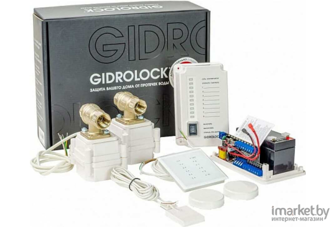 Система защиты от протечек Gidrolock Premium Radio Tiemme 3/4 [31101012]