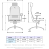 Офисное кресло Metta Samurai S-3.041 Grey