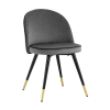 Стул Stool Group Gabi LUX велюр серый [DC-69030H HLR-21]