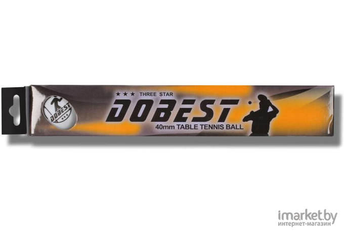 Мячи для настольного тенниса Dobest BA-02** 6шт/уп