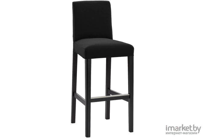 Барный стул Ikea Бергмунд/Дьюпарп темно-серый [794.196.55]