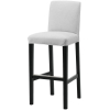 Барный стул Ikea Бергмунд/Оррста светло-серый [293.881.90]