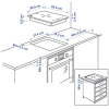 Варочная панель Ikea Кноксхульт/Лаган черный [005.060.66]