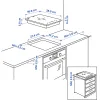 Варочная панель Ikea Кноксхульт/Лаган черный [005.060.66]