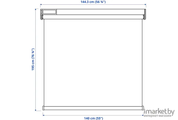 Рулонная штора Ikea Фюртюр [904.081.94]