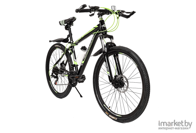 Велосипед Nasaland 6123M 26 р.16 черный/зеленый