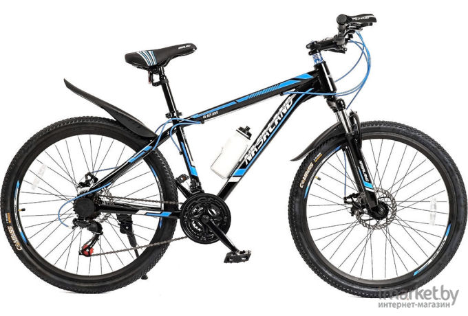 Велосипед Nasaland 6123M 26 р.16 черный/синий