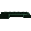 П-образный диван Mebelico Мэдисон - П 93 левый велюр зеленый