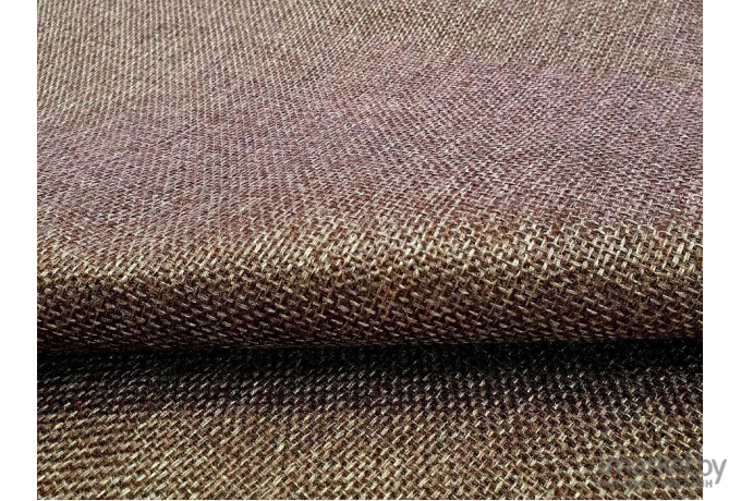 П-образный диван Mebelico Мэдисон-П 93 левый рогожка серый+серый+коричневый