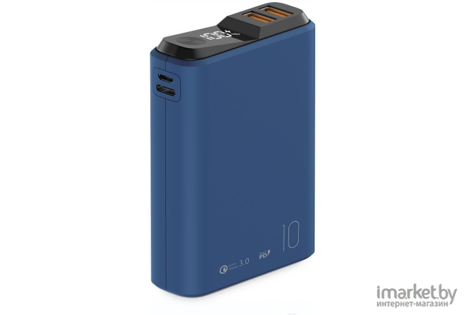 Портативное зарядное устройство Olmio QS-10 синий [43839]