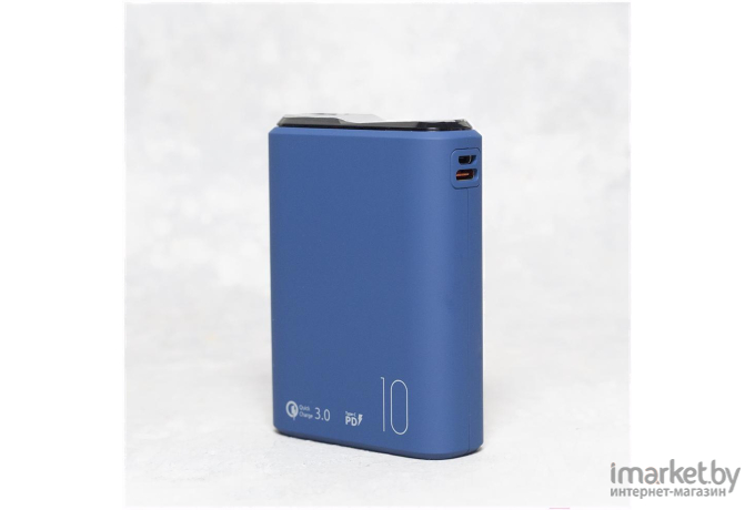 Портативное зарядное устройство Olmio QS-10 синий [43839]