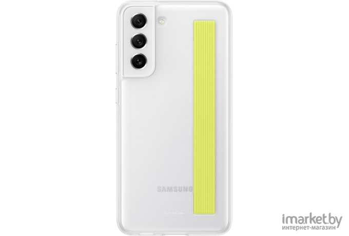 Чехол для телефона Samsung Slim Strap Cover S21 FE White [EF-XG990CWEGRU]