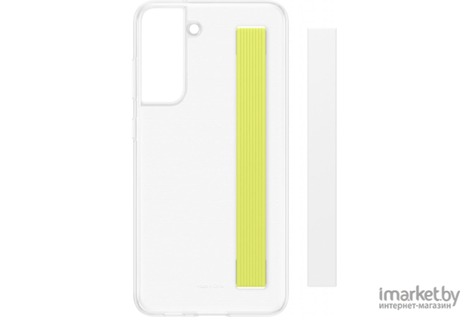 Чехол для телефона Samsung Slim Strap Cover S21 FE White [EF-XG990CWEGRU]