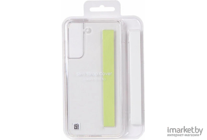 Чехол для телефона Samsung Slim Strap Cover S21 FE White [EF-XG990CWEGRU]