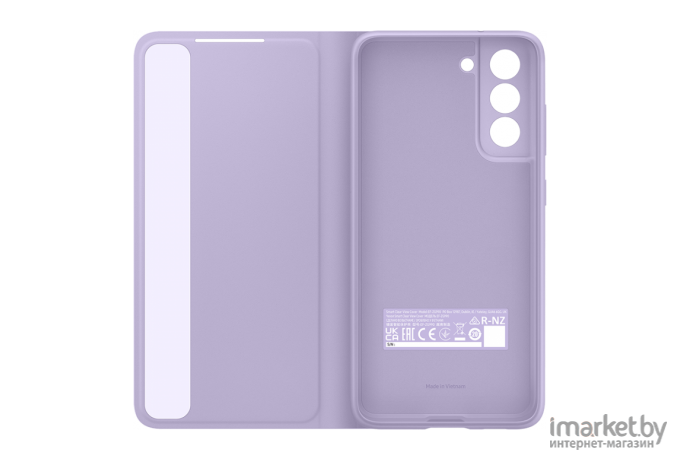 Чехол для телефона Samsung Smart Clear View Cover S21 FE Violet [EF-ZG990CVEGRU]