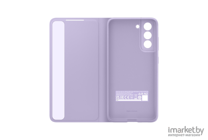 Чехол для телефона Samsung Smart Clear View Cover S21 FE Violet [EF-ZG990CVEGRU]