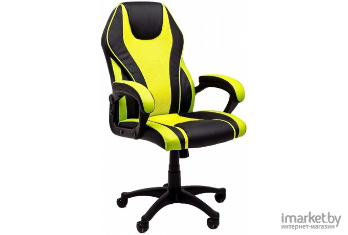 Офисное кресло AksHome Forsage зеленый/черный