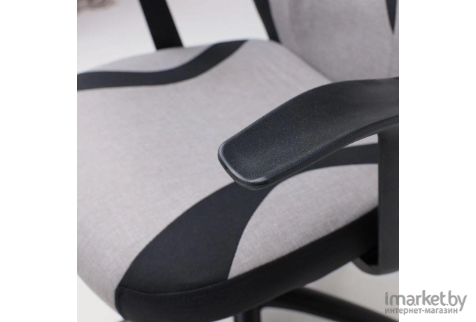 Офисное кресло AksHome Zodiac светло-серый/черный