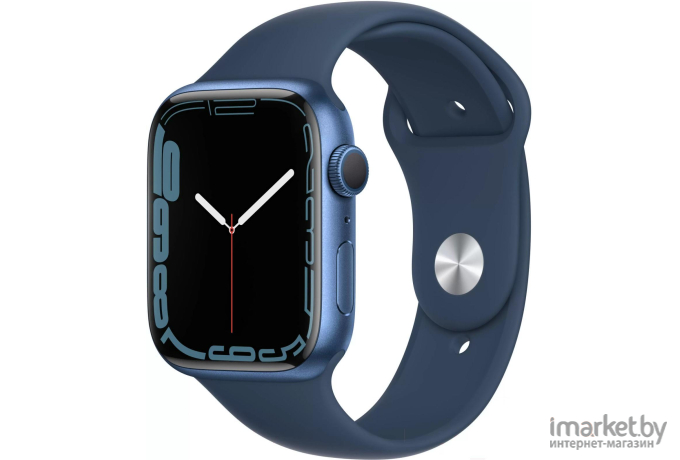 Умные часы Apple Watch Series 7 GPS Blue Aluminium [MKN83]