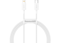 Кабель Baseus Type-C to Lightning PD 20W 1m White (CATLYS-A02)