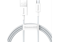 Кабель Baseus Superior Series Fast Charging Data Cable USB to Micro 2A 1m White (CAMYS-02)