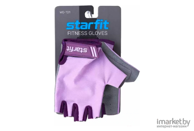 Перчатки для фитнеса Starfit WG-101 S фиолетовый