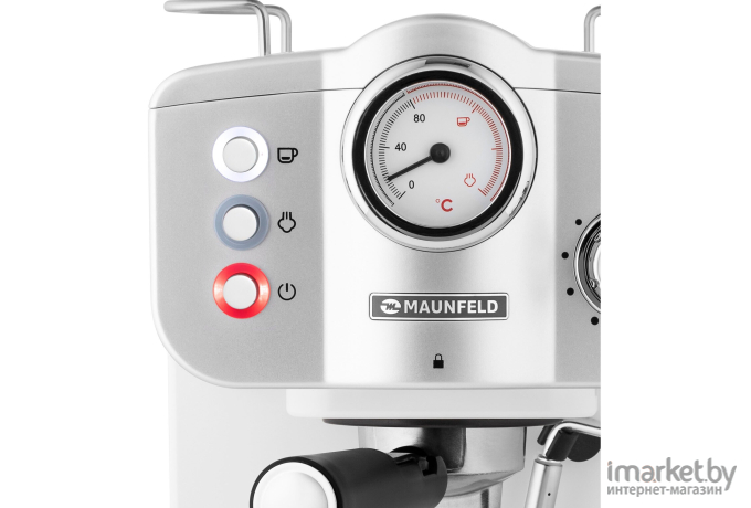 Кофеварка Maunfeld MF-735WH PRO белый