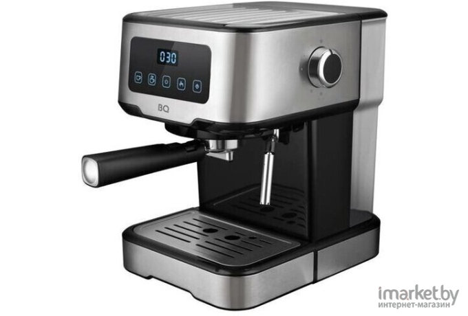 Кофеварка BQ CM9000 черный/серебристый