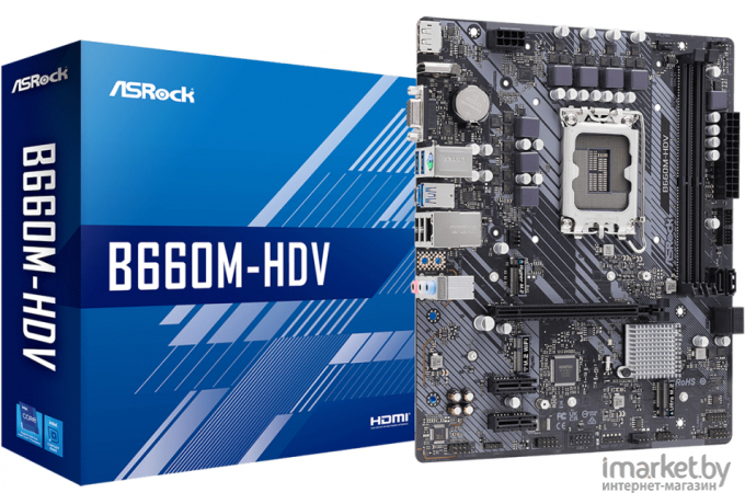 Материнская плата ASRock B660M-HDV