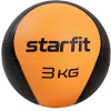 Медицинбол Starfit GB-702 3кг оранжевый [GB-702 оранжевый  3]