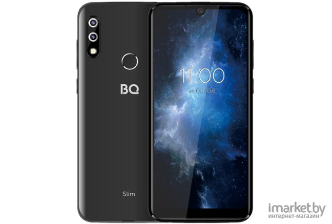 Мобильный телефон BQ 6061L Slim Black [6061L Black]