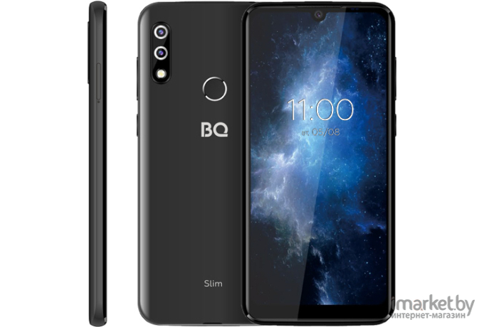 Мобильный телефон BQ 6061L Slim Black [6061L Black]