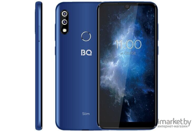 Мобильный телефон BQ 6061L Slim Space Blue [6061L Space Blue]
