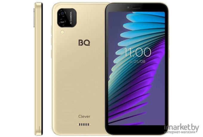 Мобильный телефон BQ 5765L 3/16 Clever Gold