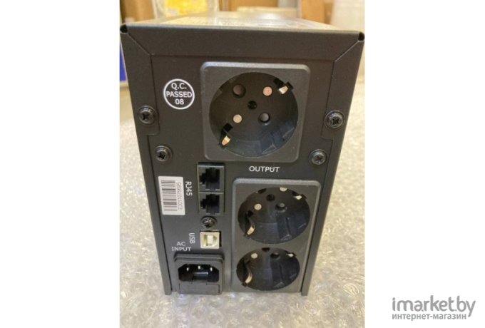 Источник бесперебойного питания CROWN Line Intractive CMU-SP650EURO USB 650VA\360W металл [CM000001861]