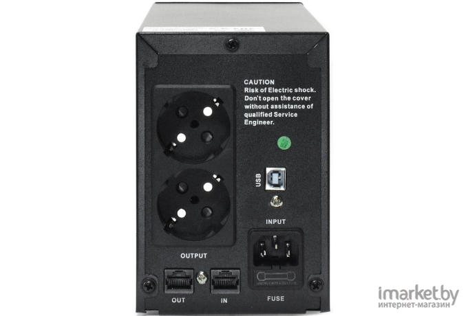 Источник бесперебойного питания CROWN Line Intractive CMU-SP650EURO USB 650VA\360W металл [CM000001861]