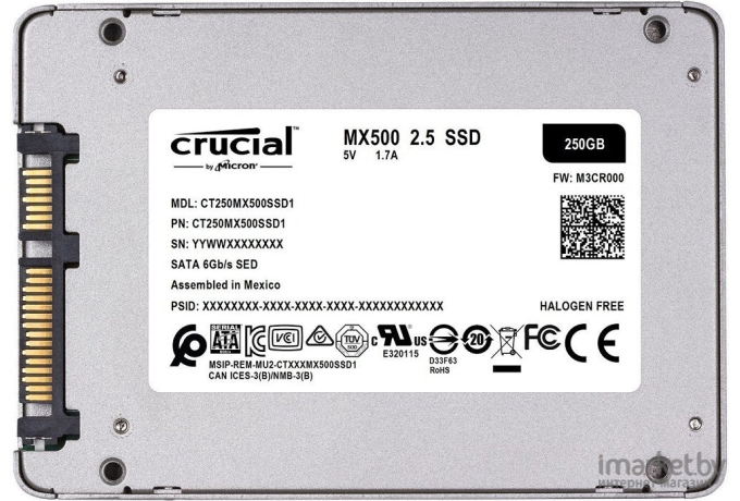 SSD диск Crucial CT4000MX500SSD1