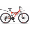 Велосипед Stels Focus MD 24 18-SP V010 16 красный/чёрный [LU098194, LU091325]
