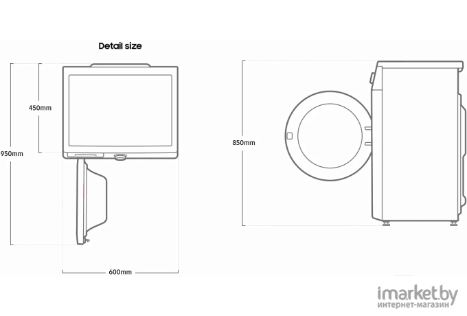 Стиральная машина Samsung WW70A4S21VE/LP