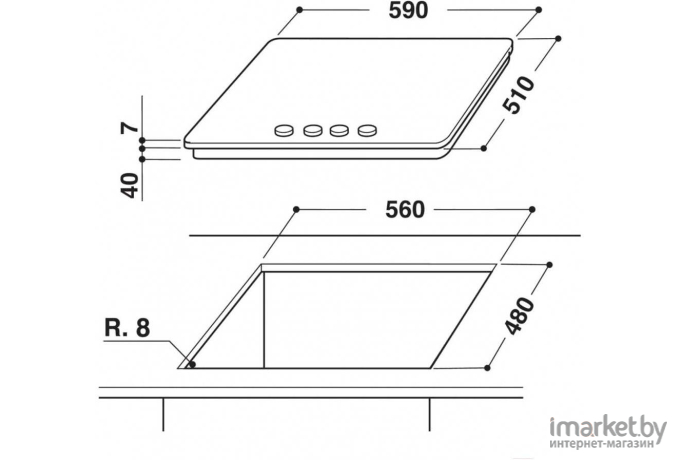 Варочная панель Whirlpool GMWL 628/IXL EE